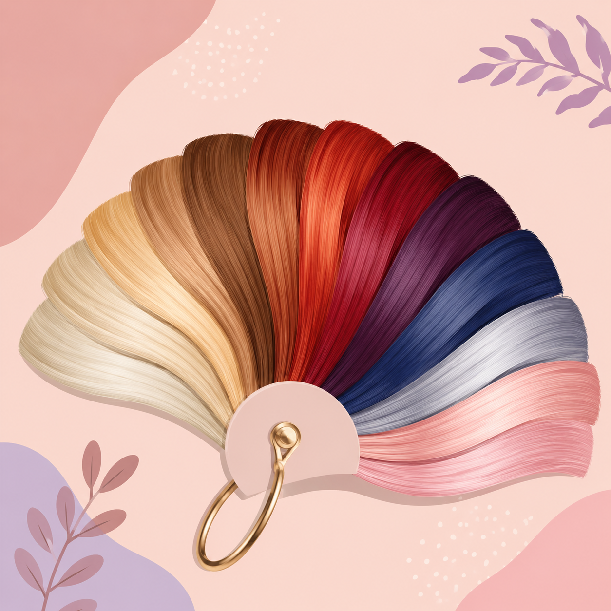Essayez n'importe quelle couleur de cheveux avant de vous engager