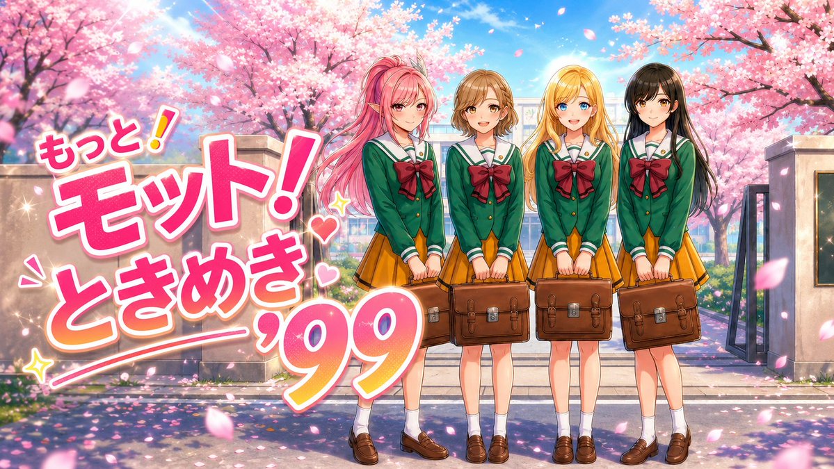 YouTube Thumbnail - Sakura School Dating Sim Thumbnail