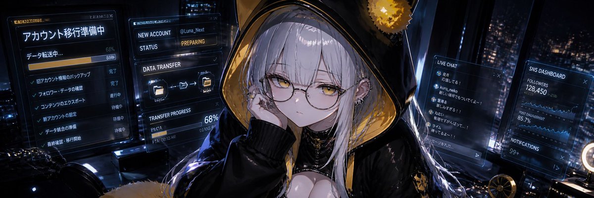 YouTube Thumbnail - Cyberpunk Account Migration Streamer