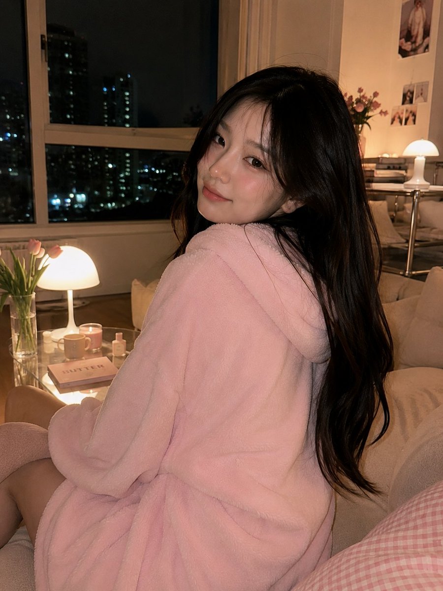 Profile / Avatar - Cozy Korean Living Room Portrait