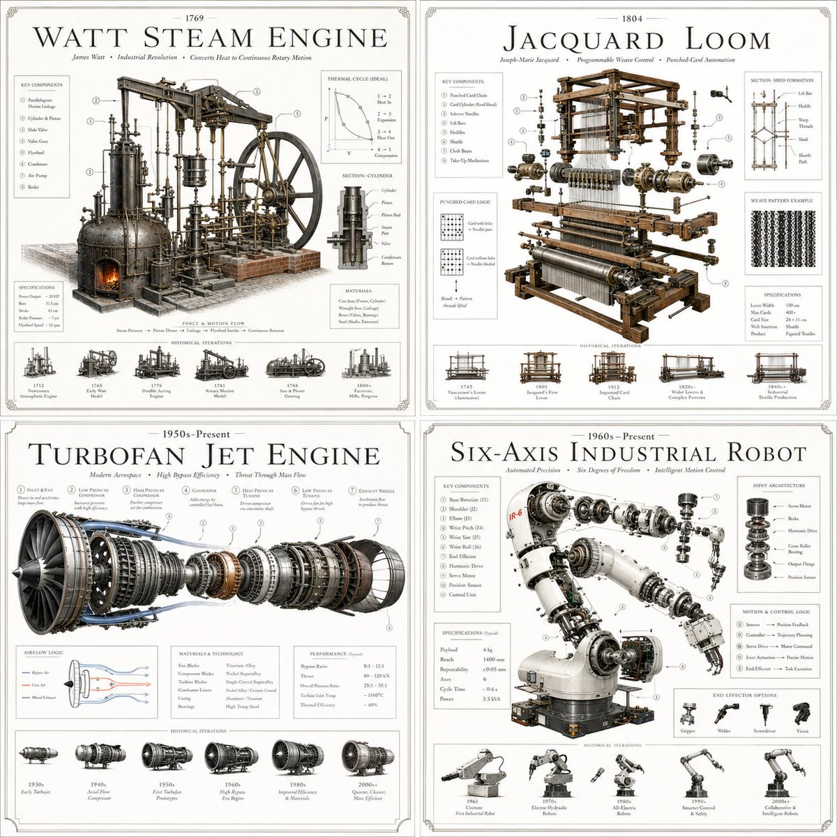 Infographic / Edu Visual - Luxury Patent Artifact Poster